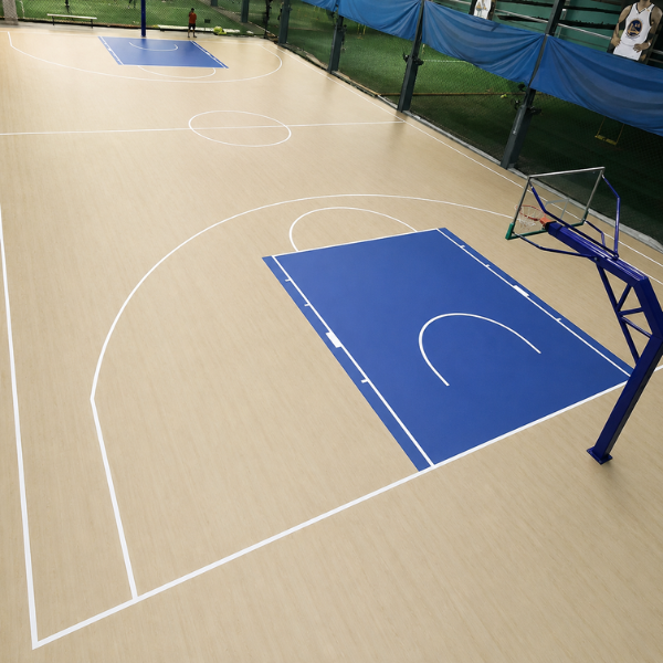 Outdoor Basketball Court Flooring
