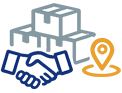 Distributors and dealers icon
